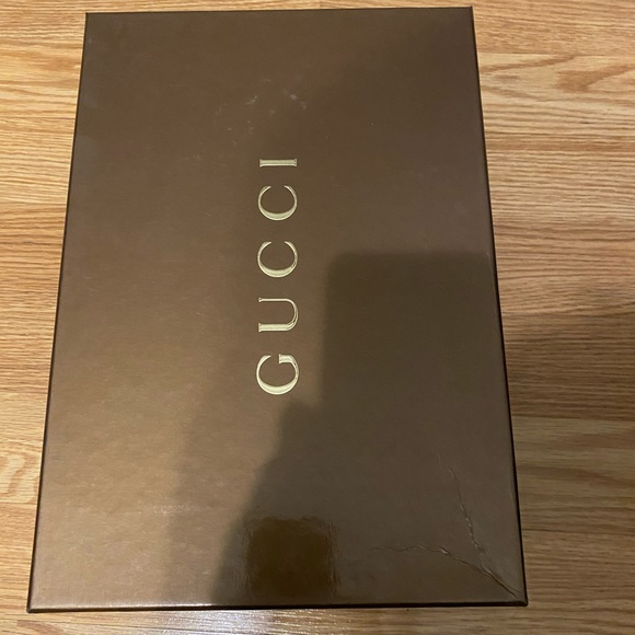 Gucci high heels shoes gold leather. Sold - Picture 4 of 6